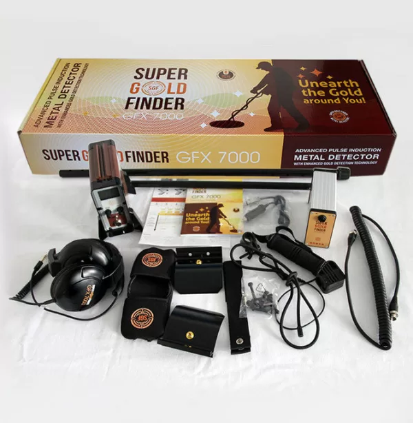 Underground Metal Detector Gold Silver Copper Mining Finder GFX7000