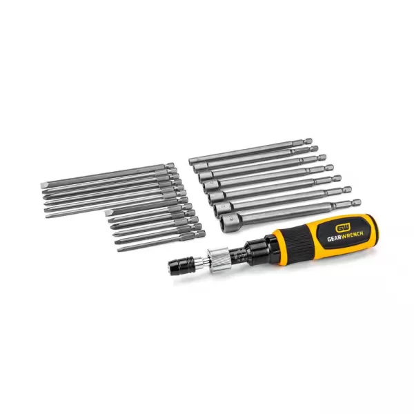 1/4" Drive Torque Screwdriver Set 10-50 in/lbs 20pc with Case Precision Tool