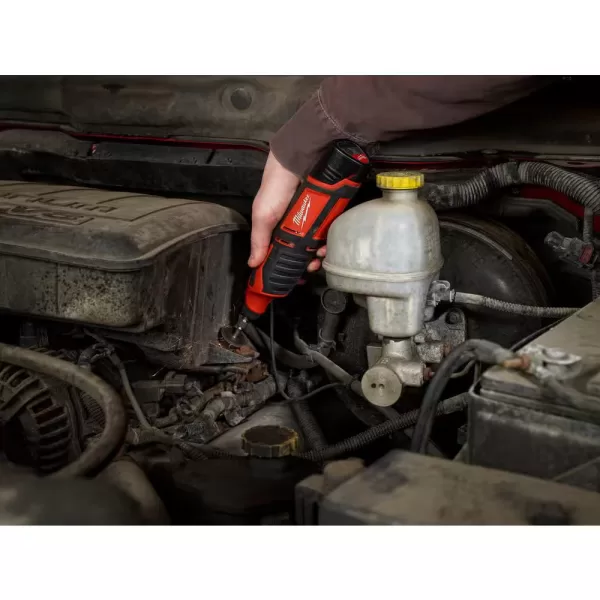 M12 12V Lithium-Ion Cordless 1/4 In. Hex Screwdriver Kit with M12 Lithium-Ion Co