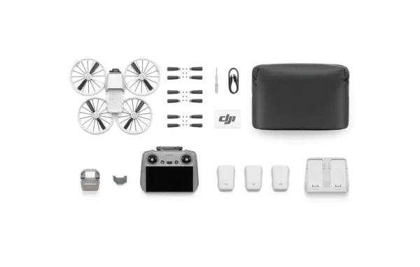 DJI Flip Fly More Combo Camera Drone (3 Bastteries) + RC 2 Remote Controller