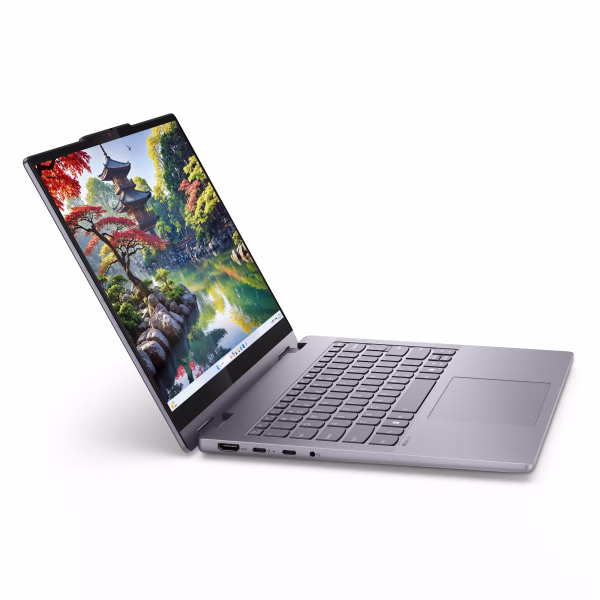 Ideapad 5I 2-In-1 14" WUXGA Touchscreen Intel Core Ultra 5 AI 8GB Ram 512 SSD Luna Grey Windows 11 83KR0047US