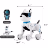 Intelligent Robot Dog- Interactive Smart Programmable Rechargeable with Remote Control, Voice and Touch Features