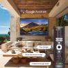 43" Outdoor TV, 4K UHD Google Television for Partial Sun outside with 1000Nit Brightness, IP55 Weatherproof, Dolby Atmos, Voice Remote (Deck Pro 2.0)