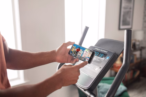 Cycle Trainer 300 Ci Upright Stationary Exercise Bike, Compatible with Ifit Personal Training