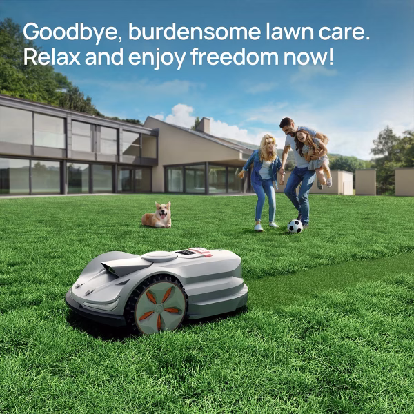 X7 Wireless Robot Lawn Mower 0.75 Acre/ 32,000Sq. Ft, with Smart APP Control, Vision AI System & RTK, Path Planning, Adaptive Floating Cut Height up to 4", for Medium to Large Yards