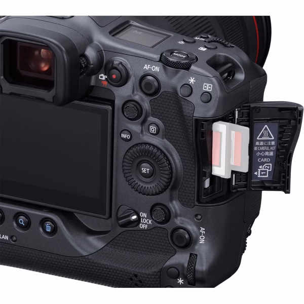 Advanced Canon R3 Mirrorless Camera Bundle (Body Only) - Includes: 128GB Extreme SDXC, 2X Replacement Batteries, Deluxe Water-Resistant Camera Backpack & Much More