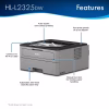 HL-L2325DW Monochrome Laser Printer, Wireless Networking, Duplex Printing