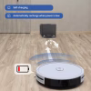 Robot Vacuum Cleaner S1 - Quite Robotic Vacuum Cleaner No-Go Areas 2000Pa Slim Design Robot Vacuums Carpets Boost Intellect Self-Charging Vacuum Cleaner for Pet Hair- White