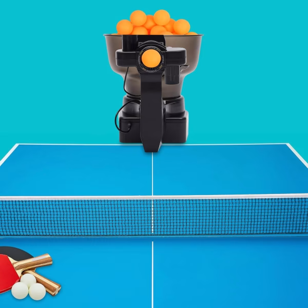 Ping Pong Robot, Ping Pong Trainer 36 Different Spin Balls Automatic Ping Pong Robot Ball Machine, Table Tennis Robots Automatic Ball Machine for Training