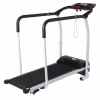 Electric Walking Exercise Treadmill, Black, 220 Lb