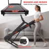 Hlaill Folding Treadmills with Auto Incline 330Lb Capacity Running Machine with Bluetooth Speaker, Device Holder, Easy Assembly&Space-Saving for Walking, Jogging, Running