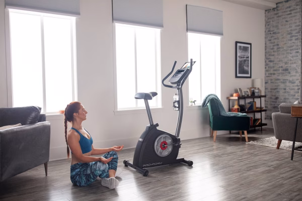 Cycle Trainer 300 Ci Upright Stationary Exercise Bike, Compatible with Ifit Personal Training
