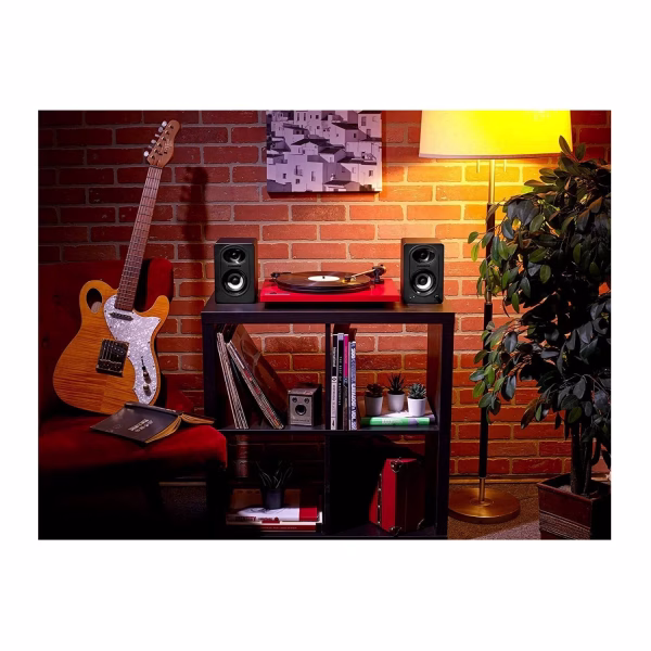 Mediaone M30BT 3-Inch Powered Bluetooth Studio 20W Monitors (Pair, Black)