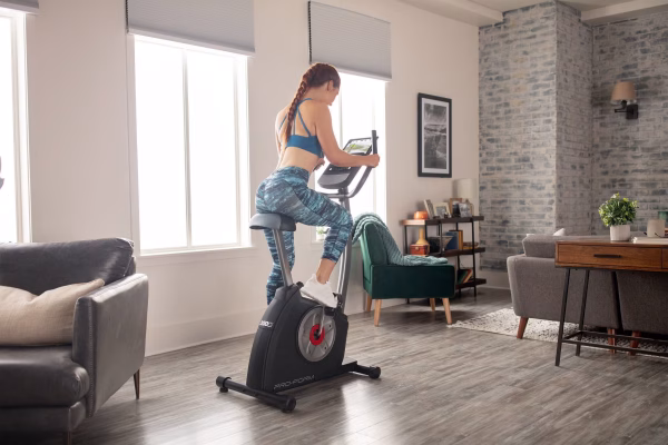 Cycle Trainer 300 Ci Upright Stationary Exercise Bike, Compatible with Ifit Personal Training