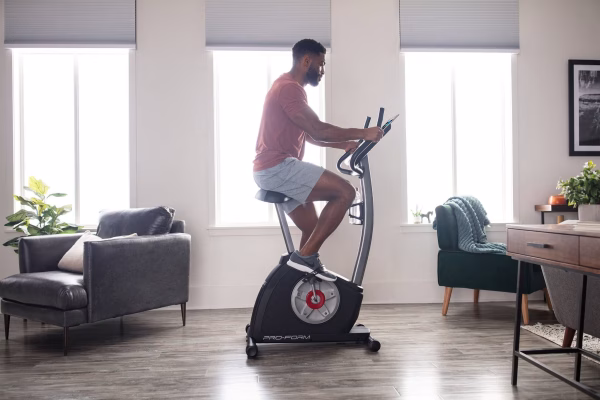 Cycle Trainer 300 Ci Upright Stationary Exercise Bike, Compatible with Ifit Personal Training