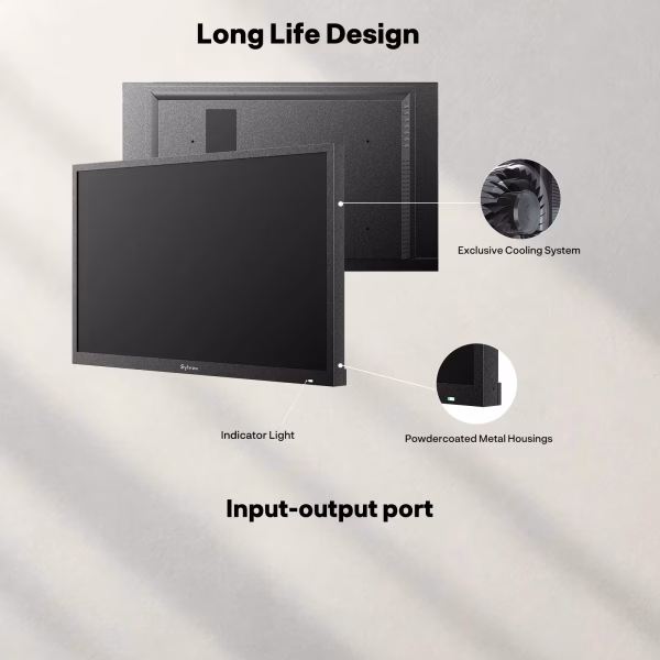 Outdoor TV, 32" 2K 1500Nits Smart Google TV, IP55 Waterproof TV for Full Sun (Pool SE NEW)