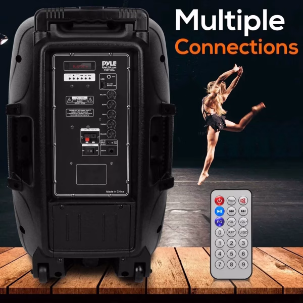 PSBT85A 800W Bluetooth Karaoke Speaker W/ Wireless Microphone & Remote