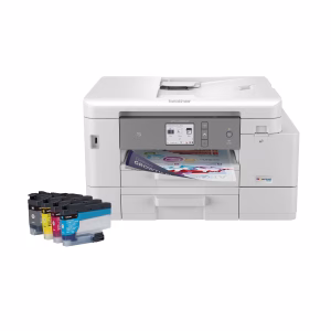 MFC-J4535DW Inkvestment Tank Color Inkjet All-In-One Printer, Wireless, Duplex Printing, up to 1-Year of Ink Included