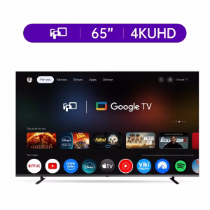 65-Inch 4K UHD HDR10+ Smart TV with Google TV - Voice Control,Dolby Vision, Dolby Atmos, Ultra-Flat LED Television Built-In Wifi Bluetooth, Flat Screen LED Television, Canvas Series CG65-C3