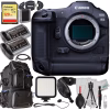 Advanced Canon R3 Mirrorless Camera Bundle (Body Only) - Includes: 128GB Extreme SDXC, 2X Replacement Batteries, Deluxe Water-Resistant Camera Backpack & Much More