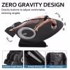 Massage Chair Zero Gravity Full Body with Heating and Bluetooth - Black