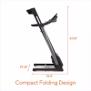 Cadence Compact 500 Folding Treadmill, Compatible with Ifit Personal Training