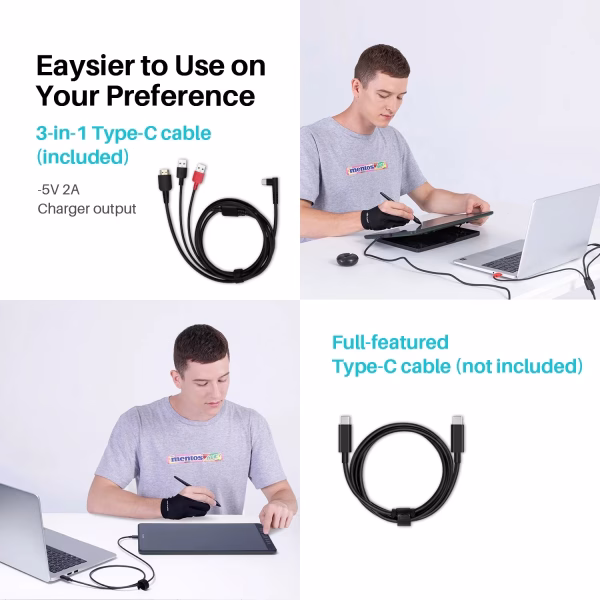 KAMVAS 13 Drawing Tablet with Screen, 13.3" IPS LCD Pen Display for Mac, Pc,980G, Green