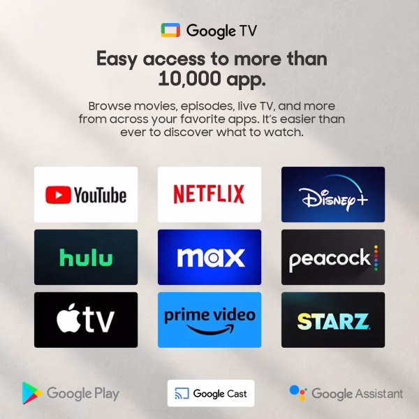 Outdoor TV, 32" 2K 1500Nits Smart Google TV, IP55 Waterproof TV for Full Sun (Pool SE NEW)