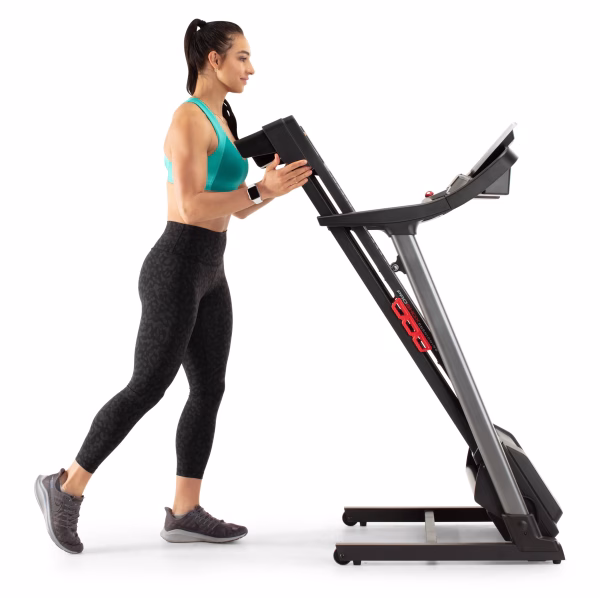 Cadence Compact 500 Folding Treadmill, Compatible with Ifit Personal Training