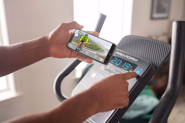 Cycle Trainer 300 Ci Upright Stationary Exercise Bike, Compatible with Ifit Personal Training