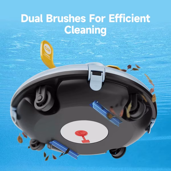 Cordless Robotic Pool Cleaner Automatic Swimming Pool Vacuum Cleaner Wireless Robot Vacuum Cleaner for Pool Auto-Parking