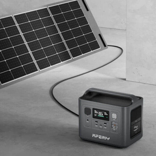 [US Direct]  P010 800W 512Wh Lifepo4 Portable Power Station Multi-Contact 4 Solar Generator for Outdoor Camping Backup Power for Home Emergency US Plug