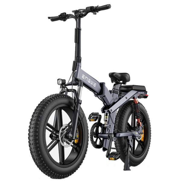 [UK DIRECT]  X20 48V 14.4AH+7.8AH 750W Electric Folding Bicycle 20 Inch 76-114KM Mileage Range Max Load 150KG