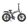 [UK DIRECT]  X20 48V 14.4AH+7.8AH 750W Electric Folding Bicycle 20 Inch 76-114KM Mileage Range Max Load 150KG