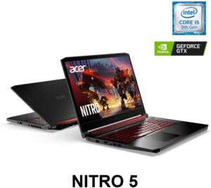 Nitro 5 Gaming Laptop, 9Th Gen Intel Core I5-9300H, NVIDIA Geforce GTX 1650, 15.6" Full HD IPS Display, 8GB DDR4, 256GB Nvme SSD, Wifi 6, Waves Maxxaudio, Backlit Keyboard