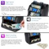 Bill Value Counter & Counterfeit Detector - Money Cash Currency Machine (NC25)