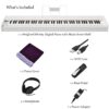 Sonart 88-Key Full Size Digital Piano Weighted Keyboard W/ Sustain Pedal White