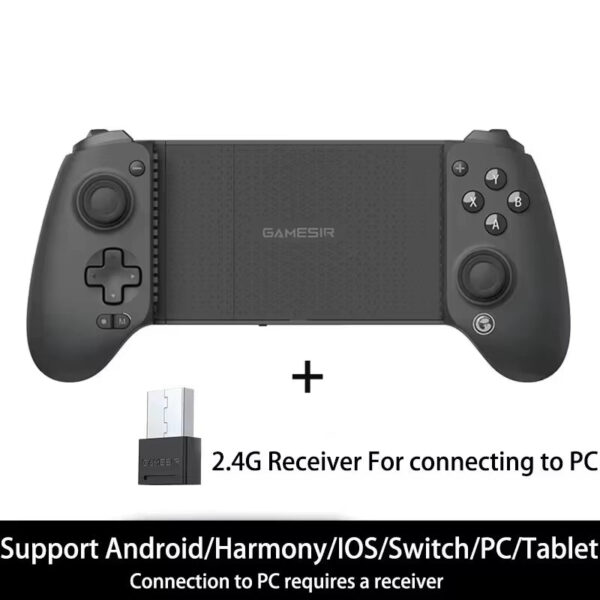 G8 plus G8+ Bluetooth Gamepad Mobile Controller with Hall Effect Joystick for NS PC Android Phone Cloud Gaming Custom