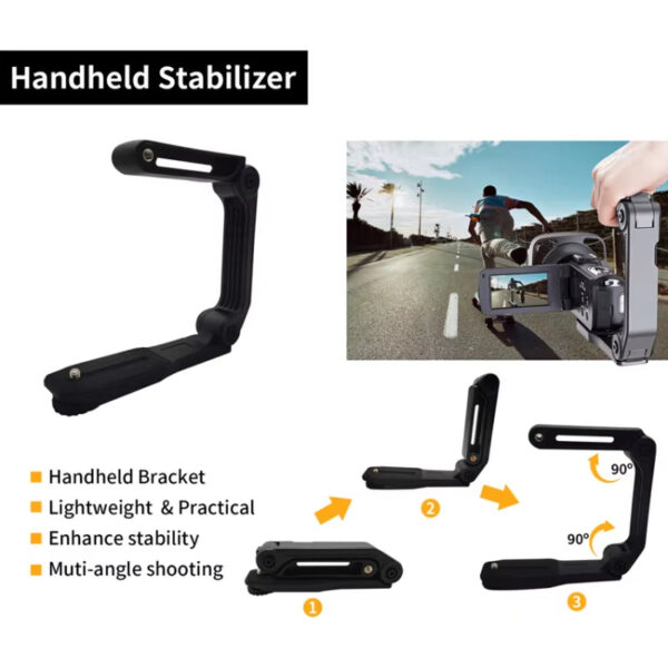 New Arrival 4K Mini Camcorder with 3Inch Touch Screen 56MP HD Digital Video Camera with Hot Shoe Interface Handycam Camcorder