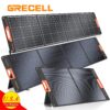 Portable Solar Panels for Power Station, 200 200W Portable Solar Panel for Power Station, Foldable Solar Charger, IP65 Waterproof Solar Panel Kit DC XT60 Anderson Aviation Output