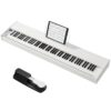 Sonart 88-Key Full Size Digital Piano Weighted Keyboard W/ Sustain Pedal White