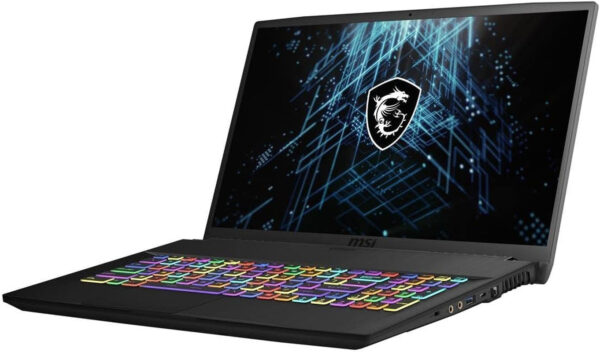 GF75 Thin 17 Gaming Laptop 17.3” FHD IPS 144Hz 10Th Gen Intel Hexa Core I7-10750H 16GB RAM 1TB SSD + 1TB HDD Geforce RTX 3060 6GB Type-C Backlit Nahimic Win10 Black + HDMI Cable