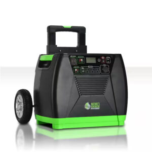 ELITE 3600-Watt/5760W Peak Push Button Start Solar Powered Portable Generator with Push Button Start