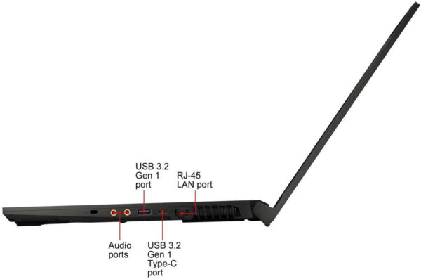 GF75 Thin 17 Gaming Laptop 17.3” FHD IPS 144Hz 10Th Gen Intel Hexa Core I7-10750H 16GB RAM 1TB SSD + 1TB HDD Geforce RTX 3060 6GB Type-C Backlit Nahimic Win10 Black + HDMI Cable