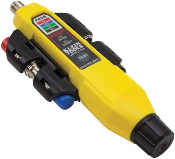 VDV512-101 Explorer 2 Coax Tester Kit, Includes Cable Tester / Wire Tracer / Coax Mapper with Remotes to Test up to 4 Locations