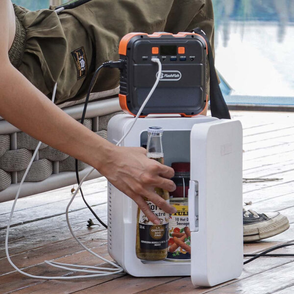 [US Direct] Flashfish A101 120W 96Wh 26400Mah Portable Power Station Power Generator Supply Backup Battery Portable Power Bank Supply Lithium Battery for Camping Outing Travel