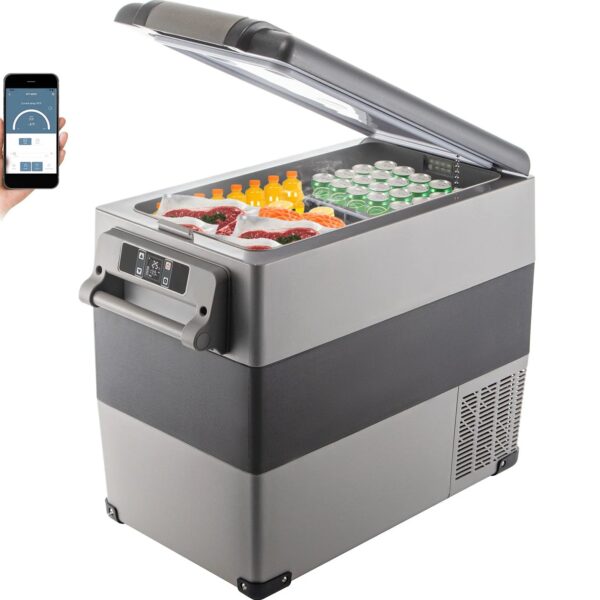 Portable Car Refrigerator, 27''X 13.6''X21'', 55L