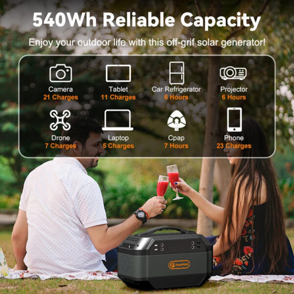 [USA Direct] Flashfish P56 Power Station 330W 81000Mah/3.7V Solar Power Generator Outdoor Power Supply Lifepo4 Battery for Home Outdoor
