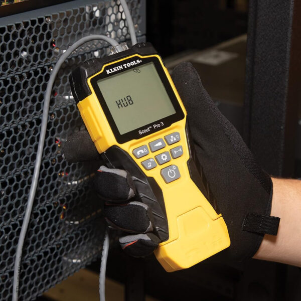 VDV501-851 Cable Tester Kit with Scout Pro 3 for Ethernet / Data, Coax / Video and Phone Cables, 5 Locator Remotes