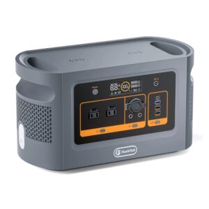 [US Direct] Flashfish QE02D UPS 1200W 1008Wh Portable Power Station Lifepo4 Lithium Battery Support in Solar Panels Backup Power Home Energy Storage Outdoor Camping Power Generator